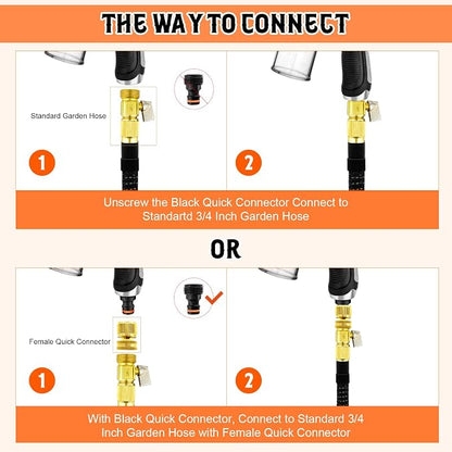 Dog Wash Hose Attachment, Garden Hose Nozzle Sprayer - Image 7