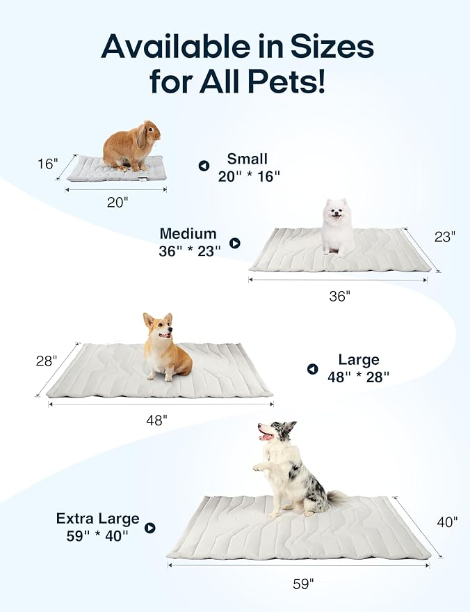 ZonLi Dog Cooling Mat, Reversible Cooling Pad - Image 6