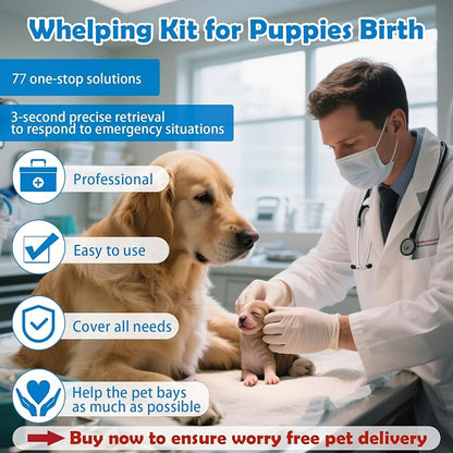Whelping Kit for Puppies Birth - Image 2
