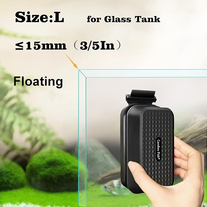 Carefree Fish Aquarium Super Strong Magnetic Cleaner - Image 2