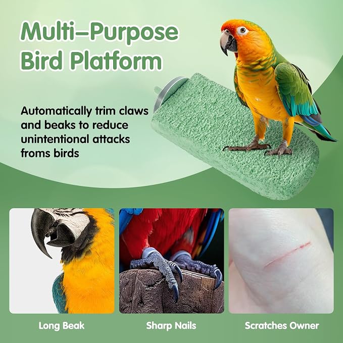 3Pcs Beak Grinder for Birds: Parakeet Beak Grinding Stone&Nail Trimming - Image 5