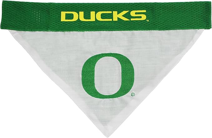 Pets First Collegiate Pet Accessories, Reversible Bandana, Oregon Ducks - Image 3