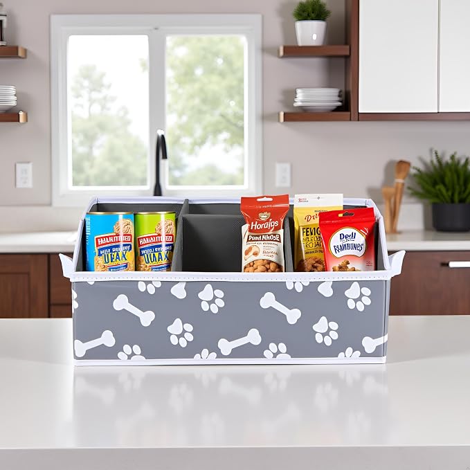 Dog treat storage organizers pet storage basket organizer great - Image 7