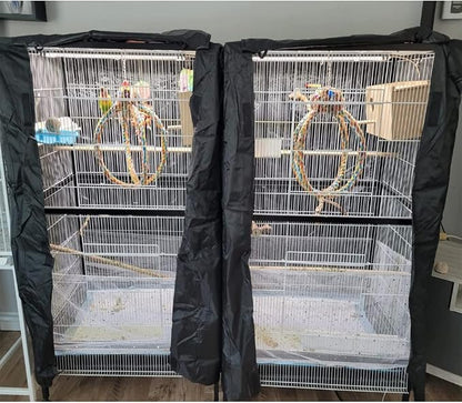 Extra Large Bird Cage Cover Breathable Waterproof Material Universal Black-Out - Image 7