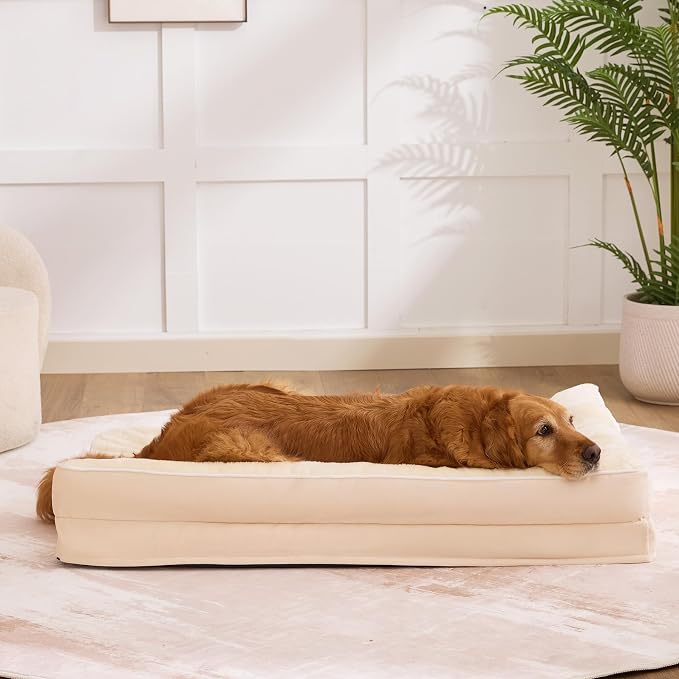 Dog Bed Large Sized Dogs, XL Orthopedic Dog Bed - Image 7