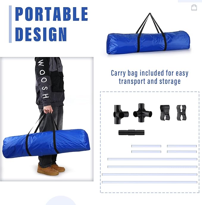 Shappy 4 Pieces Dog Agility Equipment - Image 4