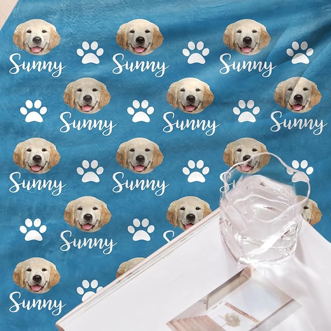 Personalized Dog Blanket, Customized Pet Blankets - Image 7