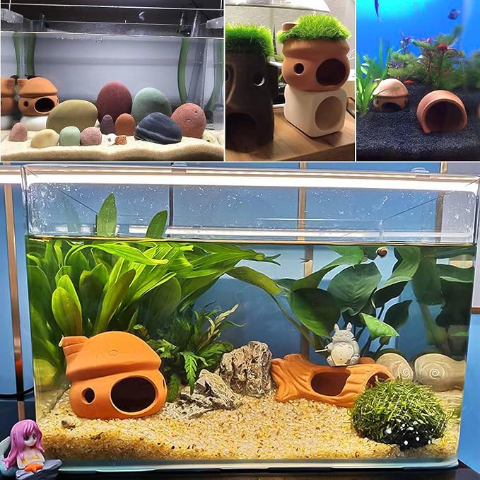 Betta Fish Tank Accessories, Pleco Caves - Image 5