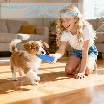 2 Pack Dog Toys for Aggressive Chewers, Tough Puppy Chew Toys Teething Bone for - Image 5