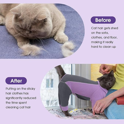 SUNFURA Hair Sticky Cat Clothes, Cat Sweater - Image 4