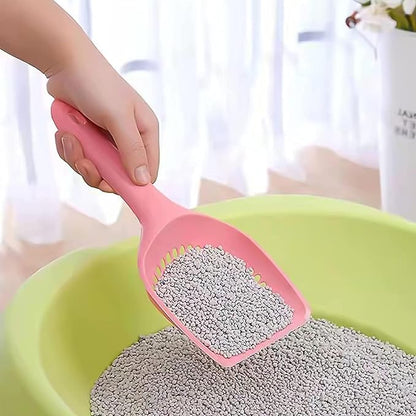 Cat Litter Scoop 3Pcs Cat Litter Scooper Long Handle Deep Shovel Cat Scooper - Image 4