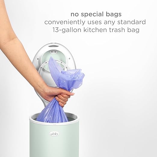 Ubbi Steel Diaper Pail, Odor Locking, No Special Bag Required, Award-Winning - Image 4