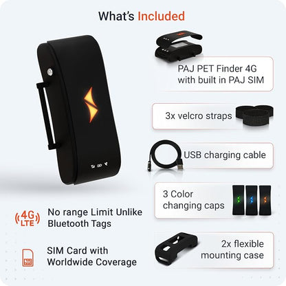 PAJ GPS Dog Tracker - 4G Real-Time Tracking & Runaway Alerts - Waterproof - Image 8