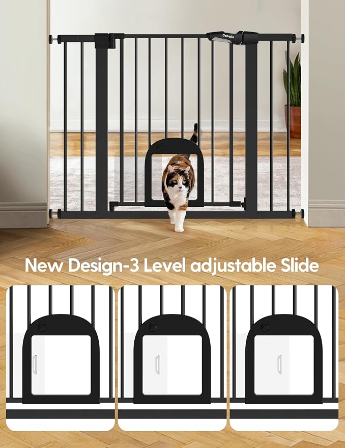 Babelio 36" Tall Upgraded Baby Gate - Image 3