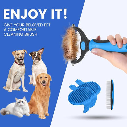 Double-Sided Pet Grooming Rake - Image 7