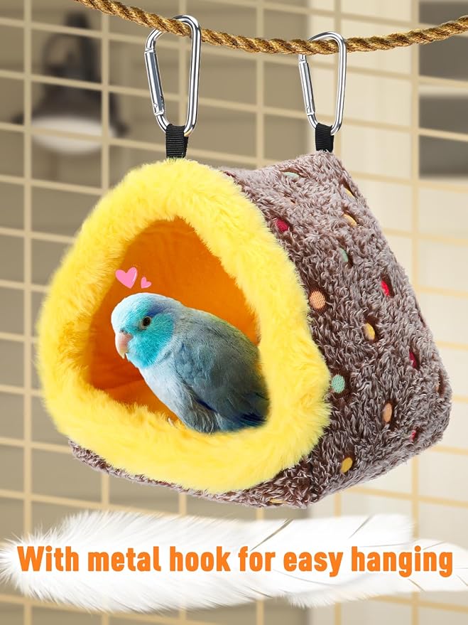 Small Winter Warm Bird Nest for Cage - Image 8