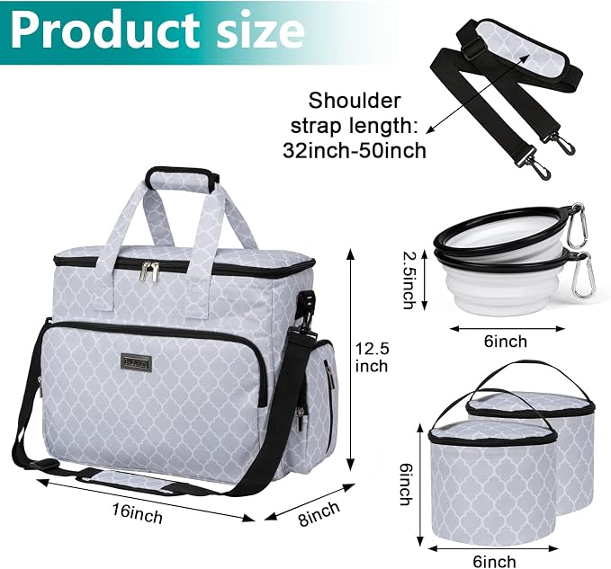 BAGLHER Dog Travel Bag, Pet Travel Bag, - Image 3