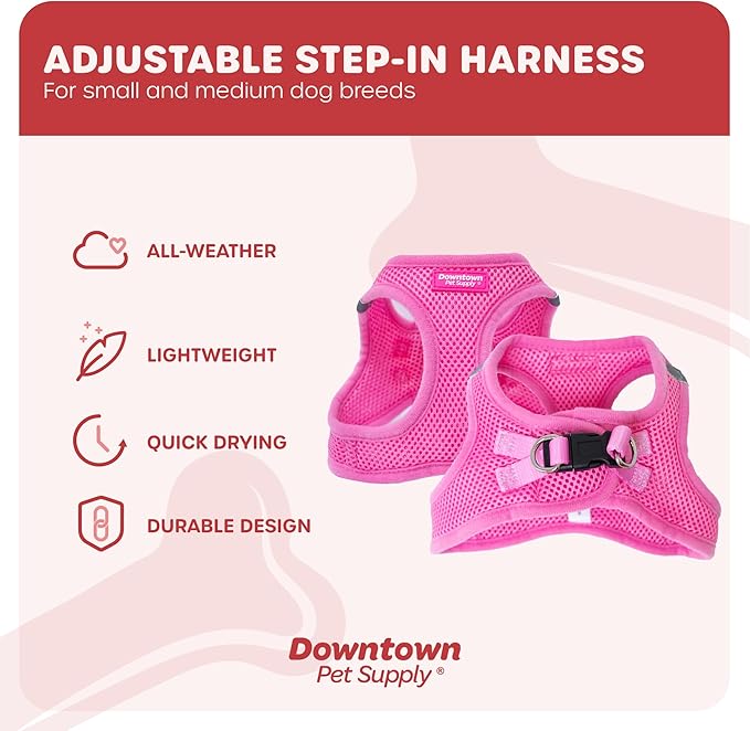 Downtown Pet Supply Step-in Dog Harness – No Pull, Adjustable Padded Mesh - Image 3