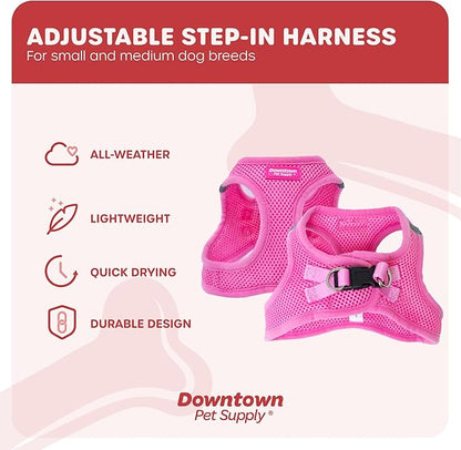 Downtown Pet Supply Step-in Dog Harness – No Pull, Adjustable Padded Mesh - Image 3