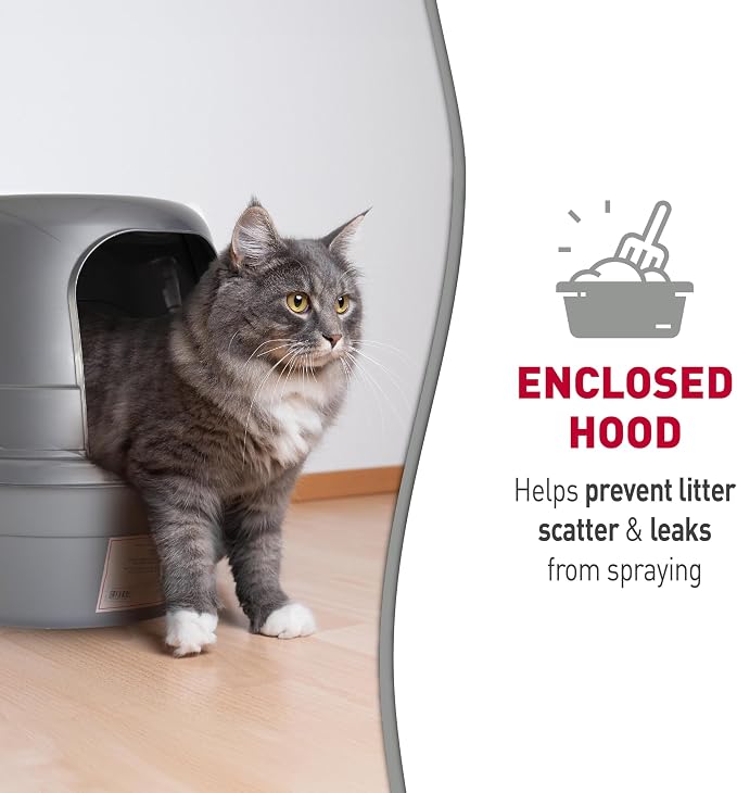 Nature’s Miracle Hooded Flip Top Litter Box - Image 6