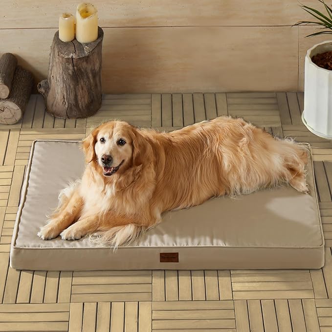 BFPETHOME Outdoor Dog Bed for Large Dogs, Waterproof, Orthopedic - Image 9