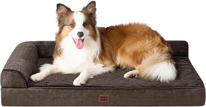 EHEYCIGA XL Dog Bed Memory Foam by EHEYCIGA