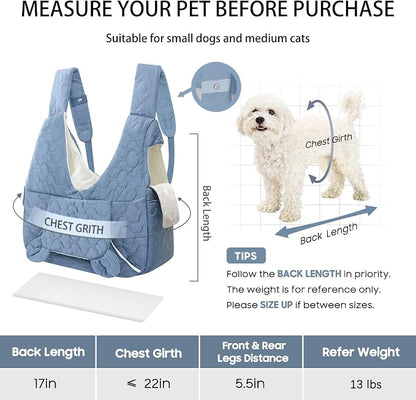 Pet Carrier Backpack, Adjustable Pet Front Cat Dog Carrier Backpack Travel Bag - Image 2