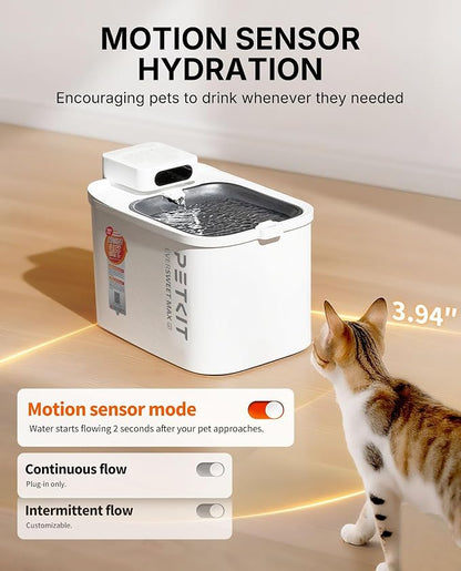 PETKIT Dishwasher Safe Cat Water Fountain, Cordless Automatic Cats Drinking - Image 4