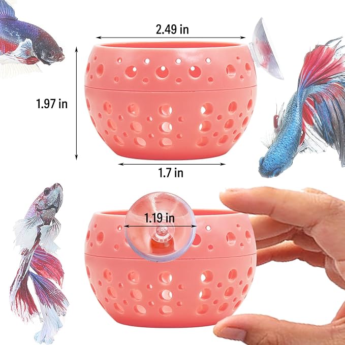 Fhiny Betta Tunnel, Aquarium Betta Fish Hideout - Image 3