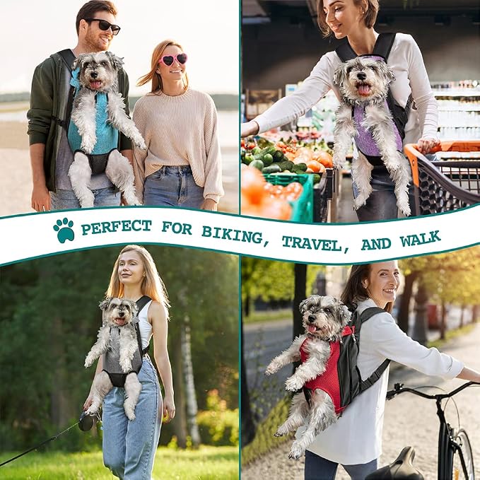 PetAmi Dog Carrier Backpack, Adjustable Pet Cat Front Carrier Backpack - Image 6