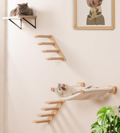 Cat Wall Hammock Shelves, Dual-Sided Cat Bed - Image 8
