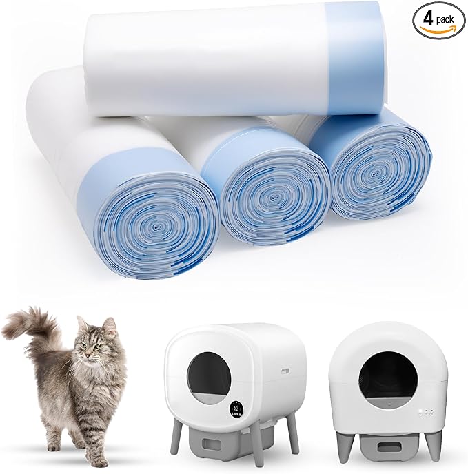 80 Count 26" x 11.8" Cat Litter Box Liners by Loveishere