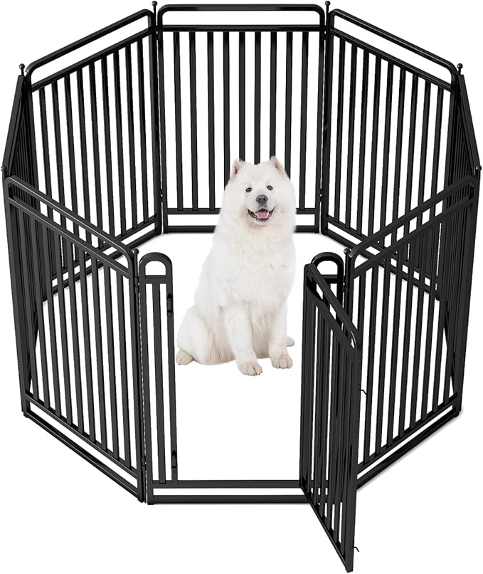 New Thickened Version Dog Playpen, 43 Inch Dog Fences by XDPET