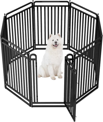 New Thickened Version Dog Playpen, 43 Inch Dog Fences by XDPET