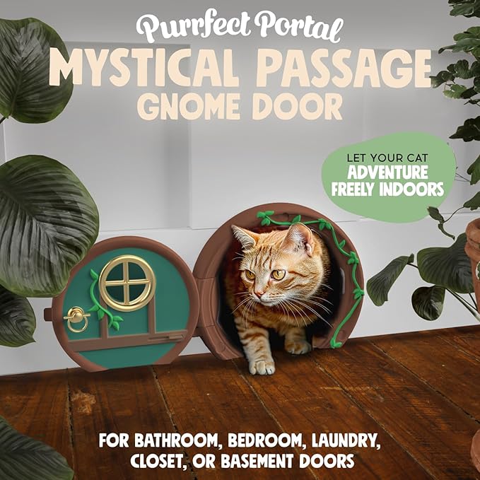 Gnome® Door Cat Door for Interior Doors - Image 2