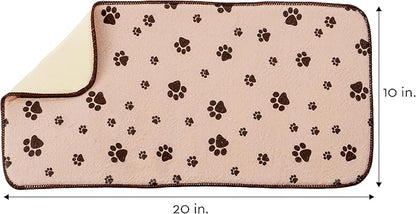 Kitchen Basics Microfiber Pet Bowl Feeding Mat, Anti-Skid and Absorbent - Image 3