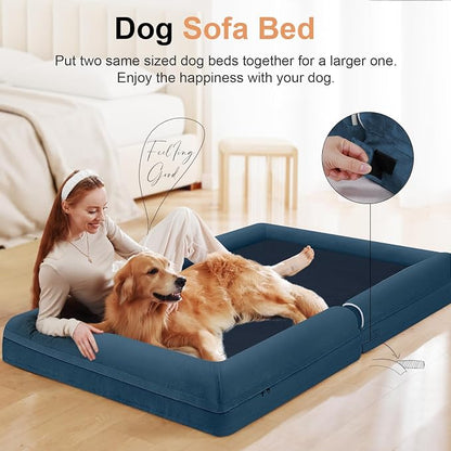 Large Dog Bed Orthopedic Washable: Extra Large Sized Beds - Image 3