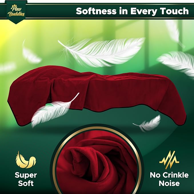 Paw Buddies Waterproof Blanket 80"x90" – Reversible Microfleece Throw - Image 2