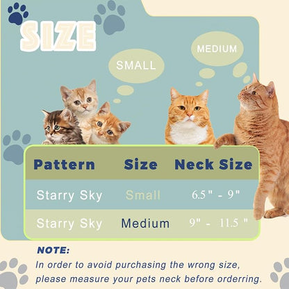 Cat Cone Collar Soft, Cat Recovery Collar to Stop Licking, Protective Cat Neck - Image 2