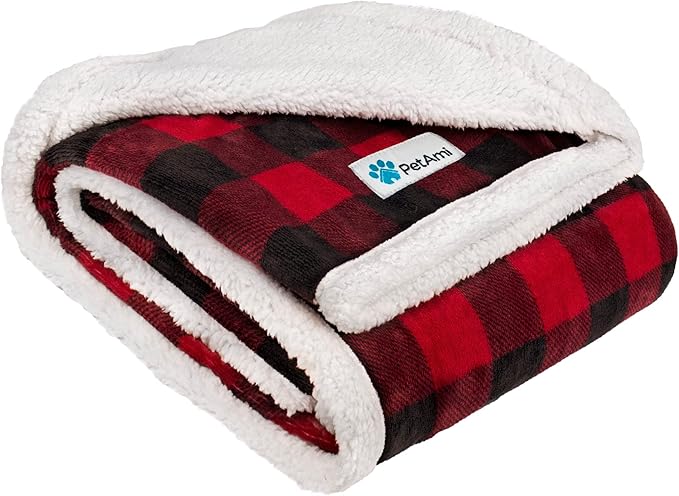 PetAmi Dog Blanket for Medium Large Dogs, Pet Bed Blanket Cat Puppy Kitten by PetAmi