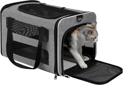 Cat Carrier Soft-Sided Travel Bag - Image 9