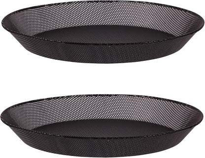 2pcs Metal Round Bird Feeders Tray, Wild Birds Seed Feeder, Mesh Tray Outdoor by Unknown