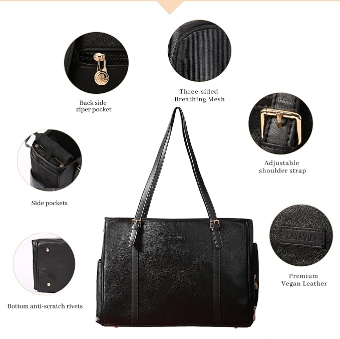 Fashion Dog Purse Pet Carrier Leather Bag - Image 4