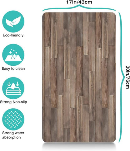 Pet Feeding Mat for Floors Waterproof Dog Mat for Food and Water Absorbent - Image 4