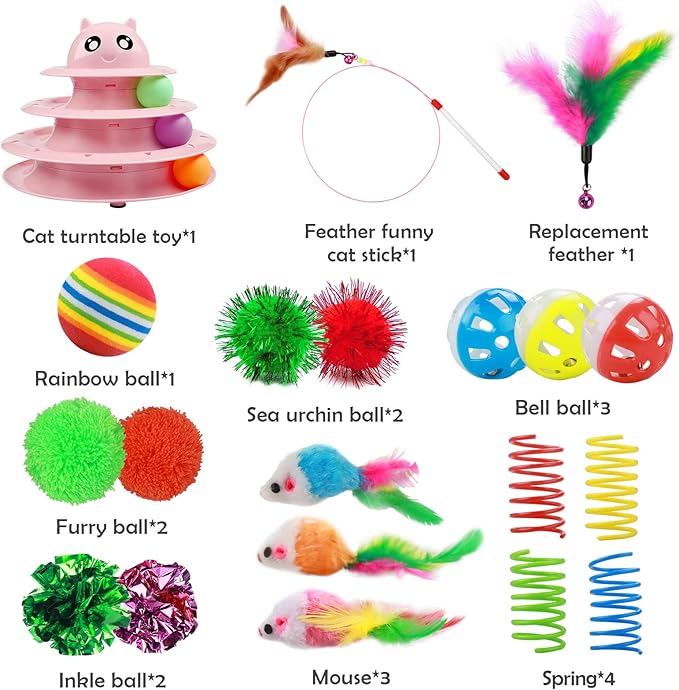 UPSKY 20 PCS Cat Toys - Image 3