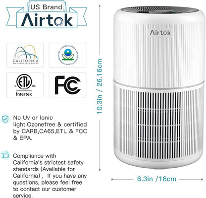 2 Pack Air Purifier for Home Bedroom - Image 5