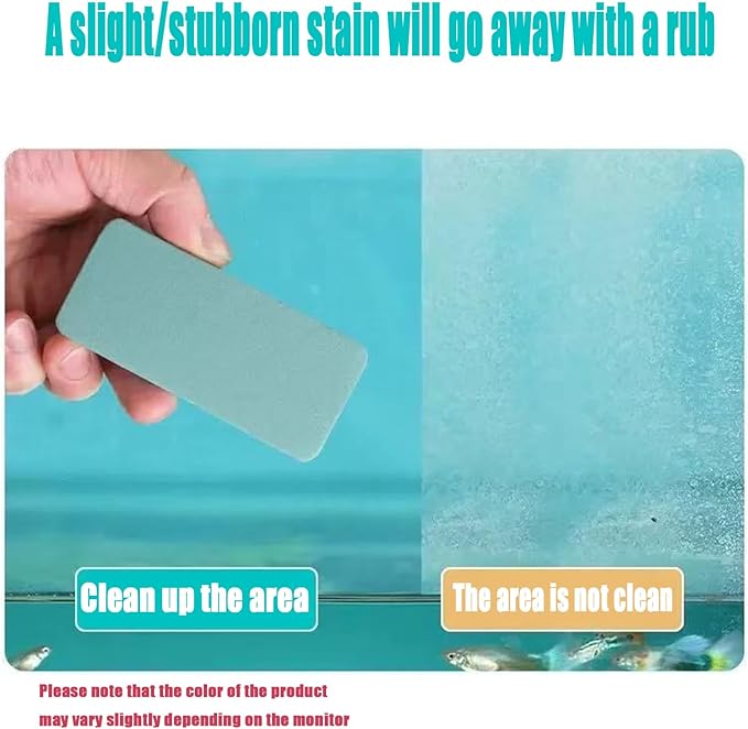 3 Pack Fish Tank Cleaning Tools, Aquarium Double Sided Sponge Brush, Glass - Image 4