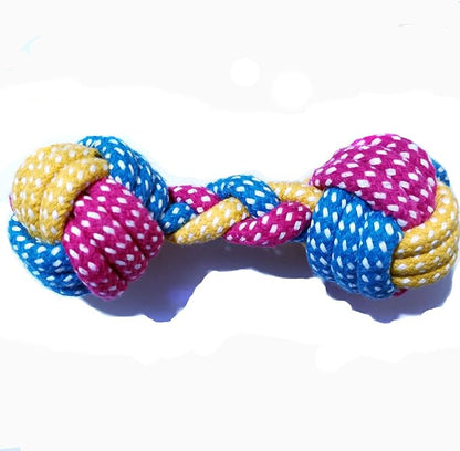 Dog Cat Puppy Teething Chew Toys, Dog Chew Rope Toy, Safe Braided Rabbit Toys by HESUILONG