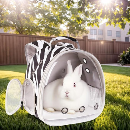 Portable Small Animal Backpack Travel Breathable Pet Carrier Bag Cages - Image 5