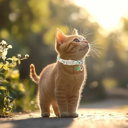 2 Pack St. Patrick’s Day Cat Collars - Image 6